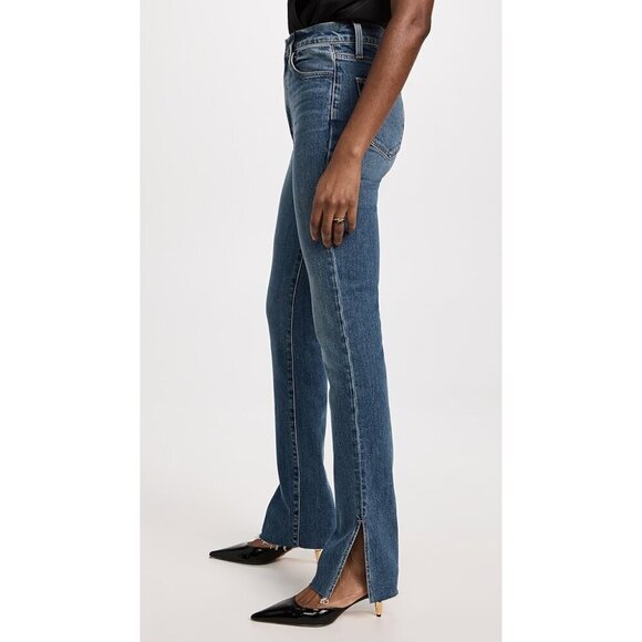 💕FAVORITE DAUGHTER💕 Valentina Super High Rise Tower Jean Medium Indigo 29 NWT - Picture 4 of 16